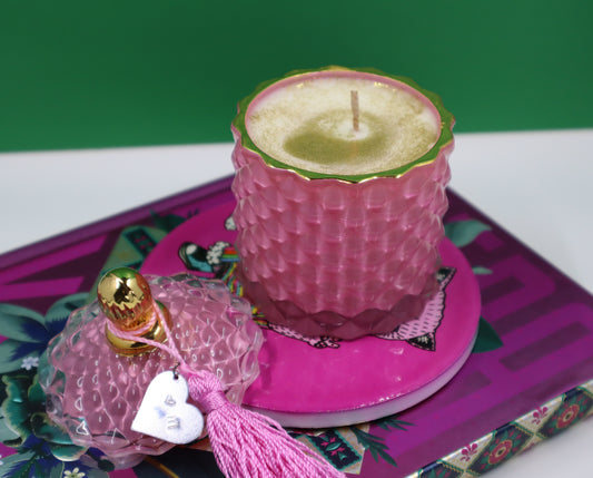 Sweet Poached Pear - mini soy candle