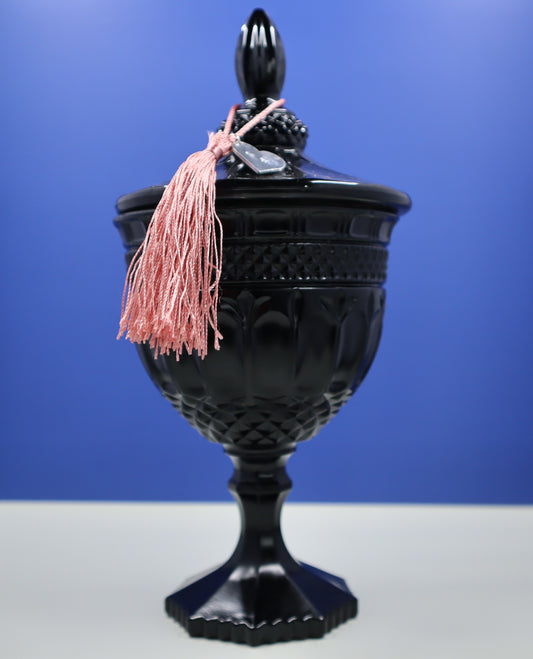 Whipped Vanilla Buttercream - Black Regal Goblet candle
