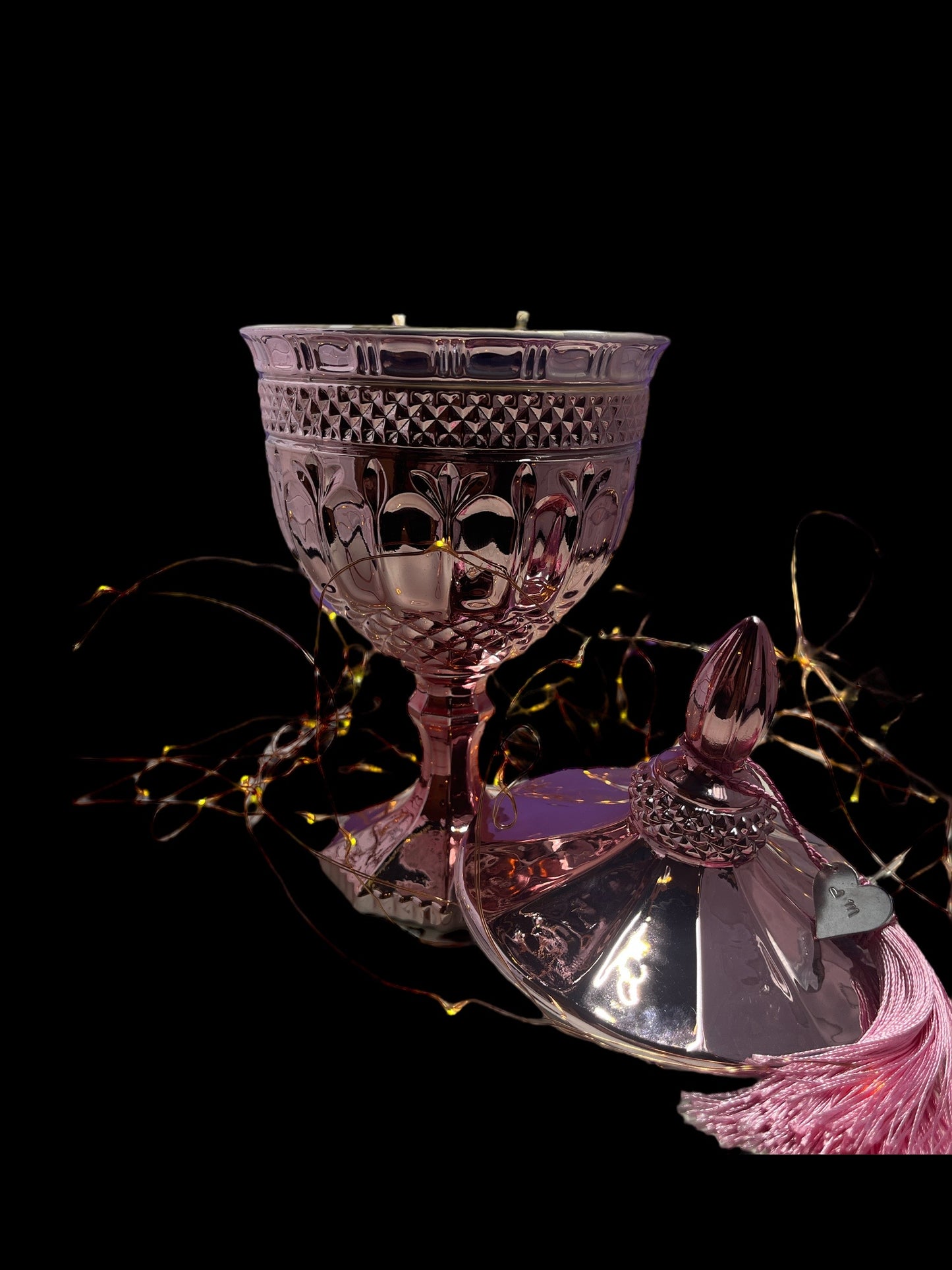 Whipped Vanilla Buttercream -  Pink Copper Regal Goblet