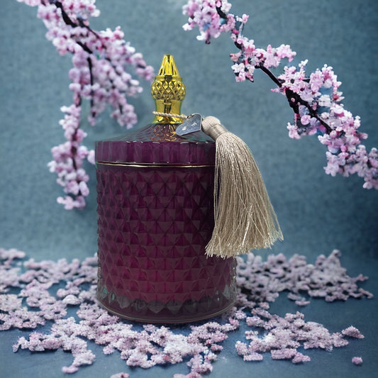 Lilac & Frangipani - Large soy candle