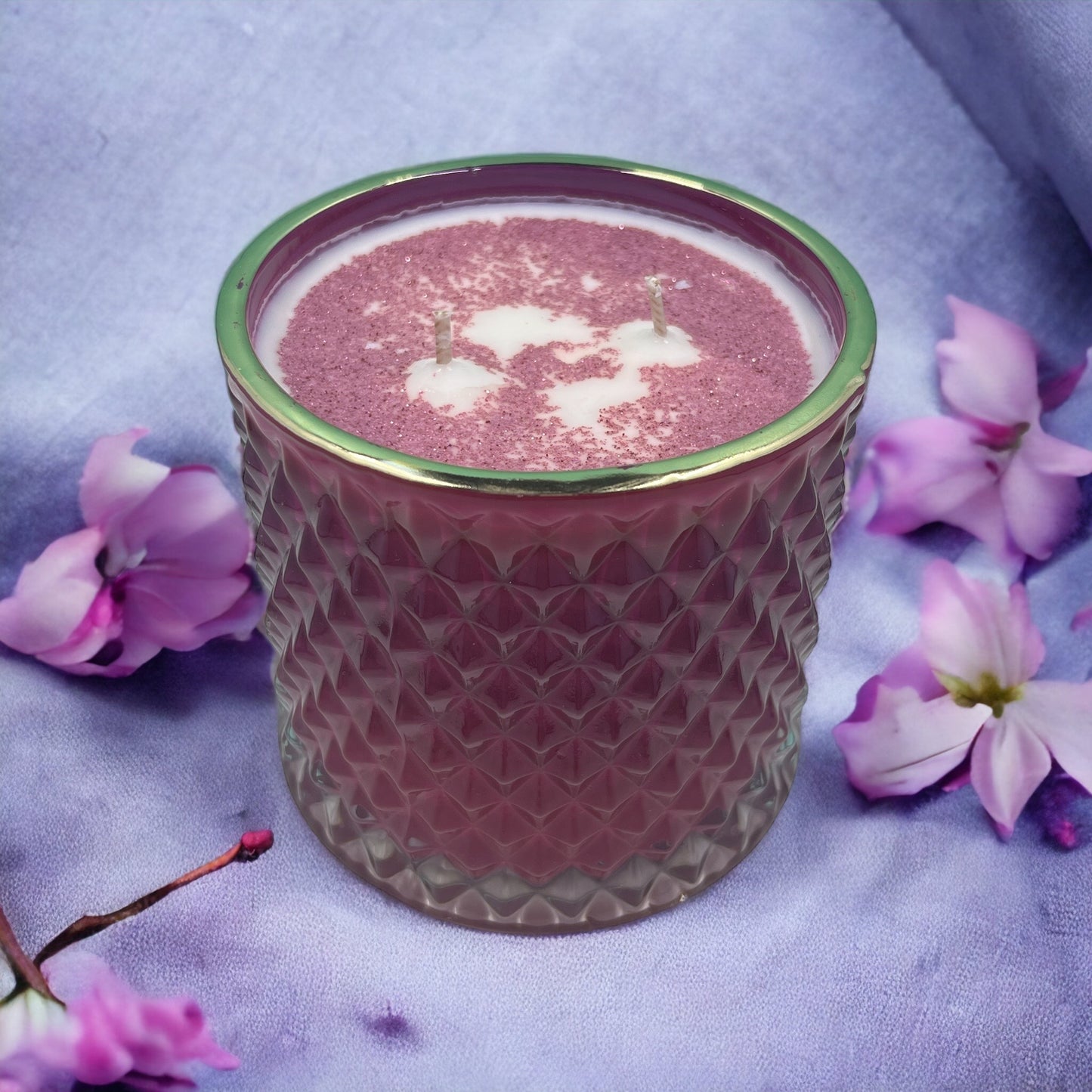 Lilac & Frangipani - Large soy candle