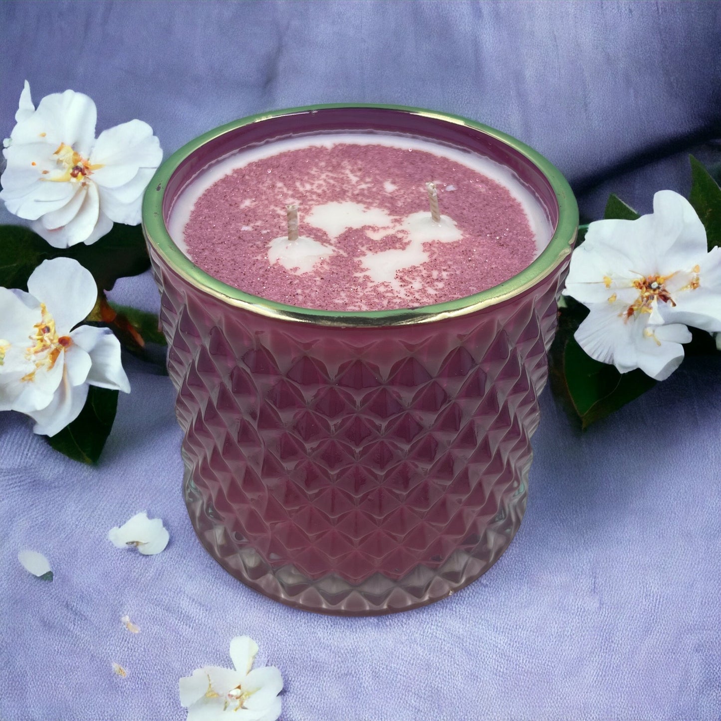 Lilac & Frangipani - Large soy candle