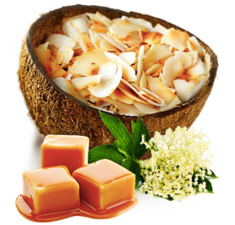Coconut & Elderflower - soy & coconut wax candle
